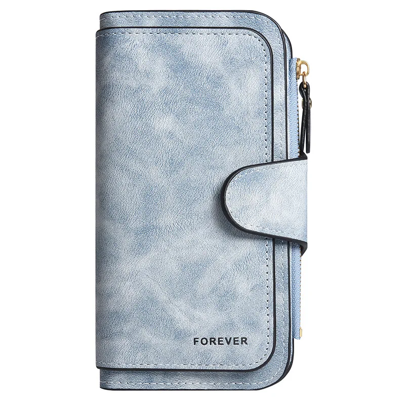 2025 New Crossborder Chic Large Capacity Women Long PU Leather Wallet Clutch