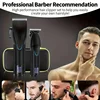 RUCHA Hair Clipper And Trimmer Set Barber Clippers Set For Men Professional Kit Beard Trimmer Haircut Kit Cordless Hair Cutting 3