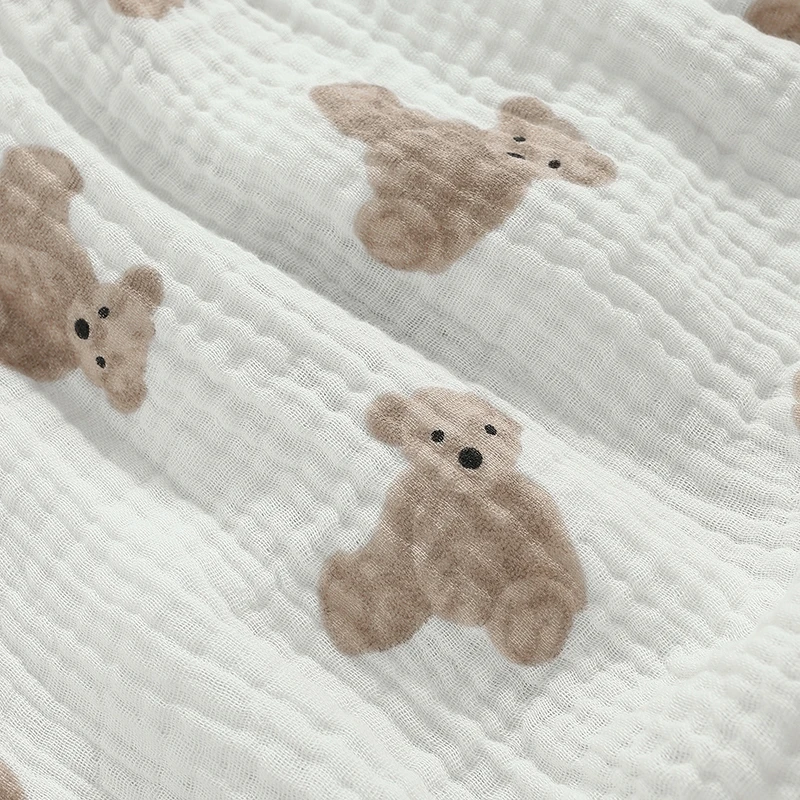 Pudcoco 여아용 민소매 롬퍼, 여름 곰 프린트 스파게티 스트랩 점프수트, 용 귀여운 옷, 0-18m