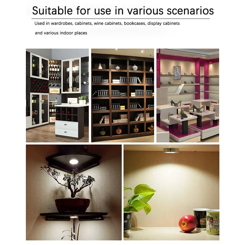 Ultra-thin Embedded Ceiling Lamp, Mini RGBW Dimmable Downlight, Home,Wine shelf ,Cabinet Small Spotlight,Atmosphere Lamp,3W, 12V