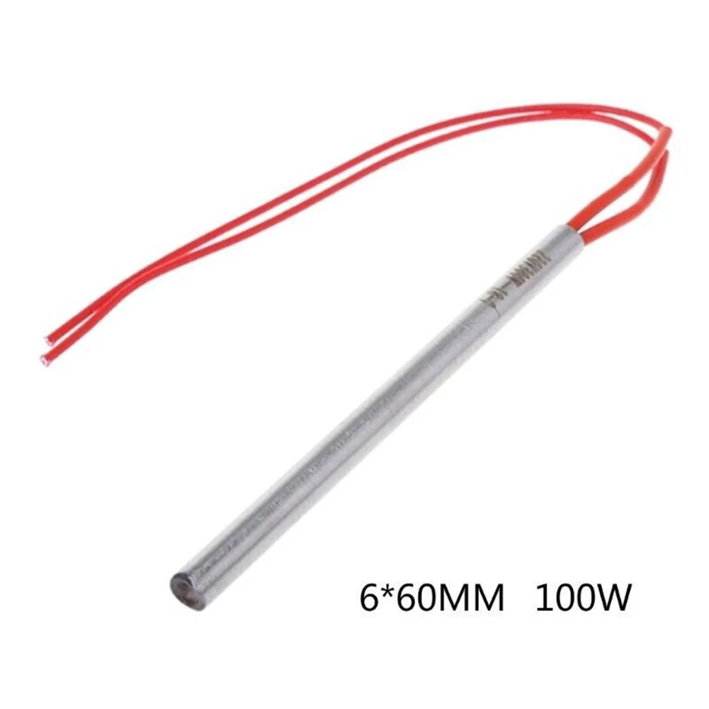 220V 100-300W Igniter Hot Rod Convenient Stainless Steel Single Head Heating Tube For Wood Pellet Grills Hardware