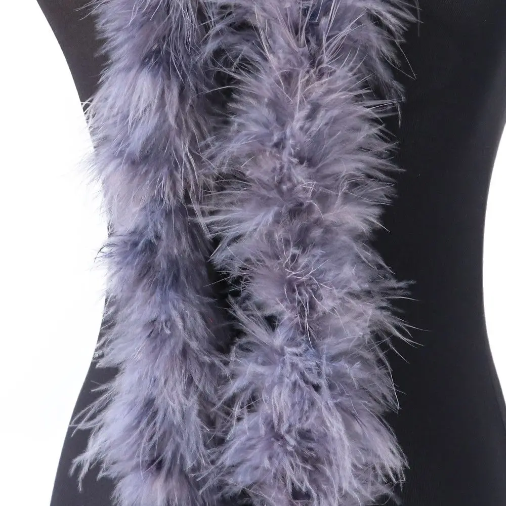 Description Picture 6 of item2M Feather Boa Strip Fluffy Feather On Ribbon Craft Costume Fancy Dress Wedding Party Decoration Apparel Sewing & Fabric