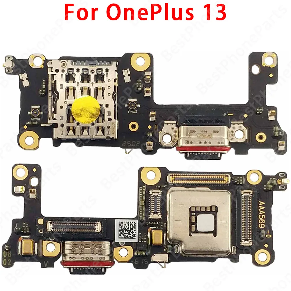 SIM Reader and USB Charging Dock Port Flex Cable with PCB Base Charger Connector