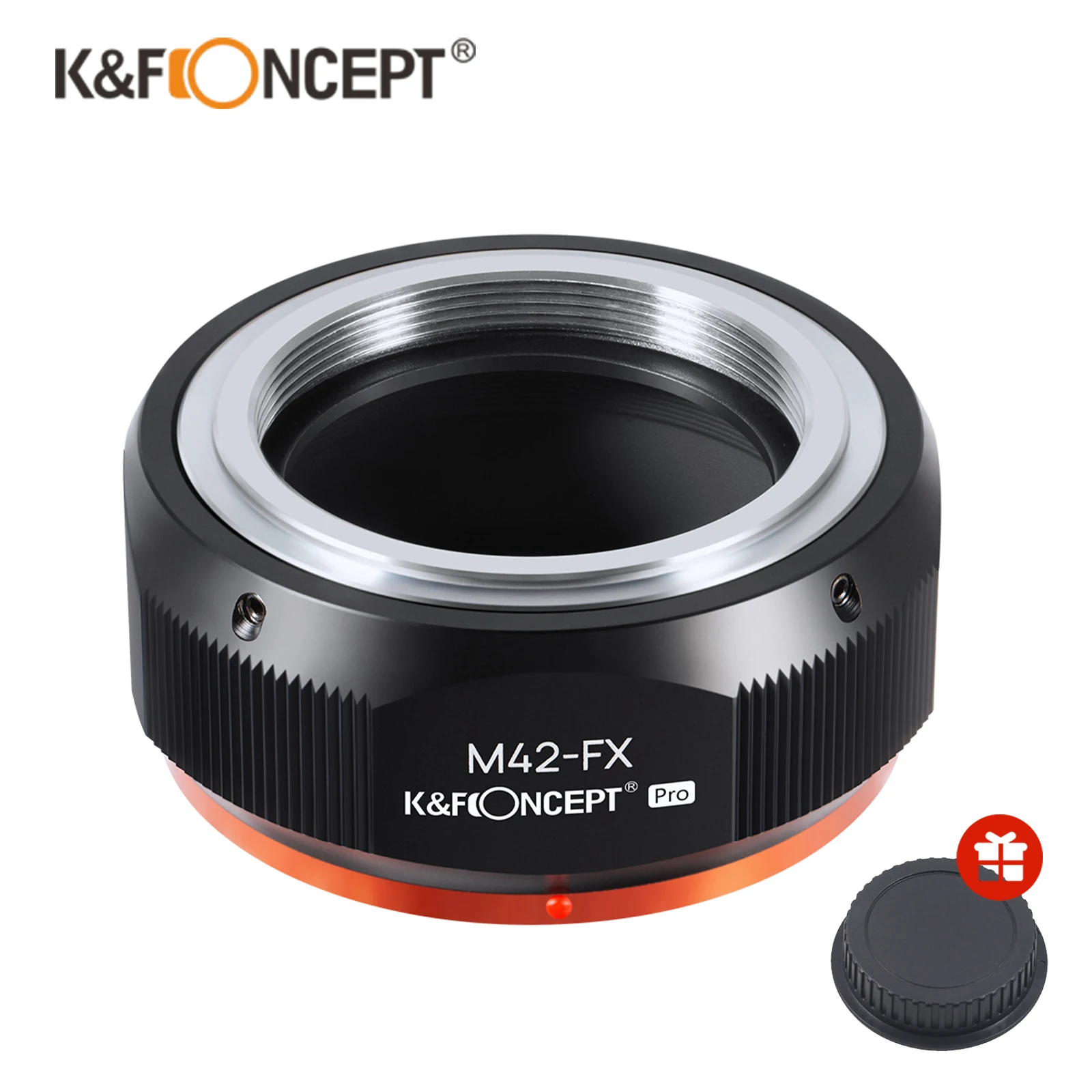K&F CONCEPT M42-FX PRO for M42 Screw Mount Lens to Fujifilm Fuji X