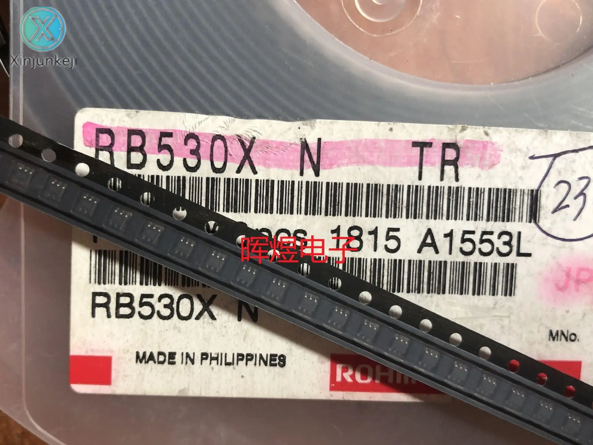 

10pcs orginal new RB530XNTR RB530X Schottky diode SOT363 silk screen 3H