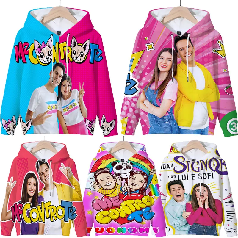 

Itália estilo 3d impresso me contro te hoodies harajuku camisolas outono meninos meninas moda streetwear crianças kawaii roupas