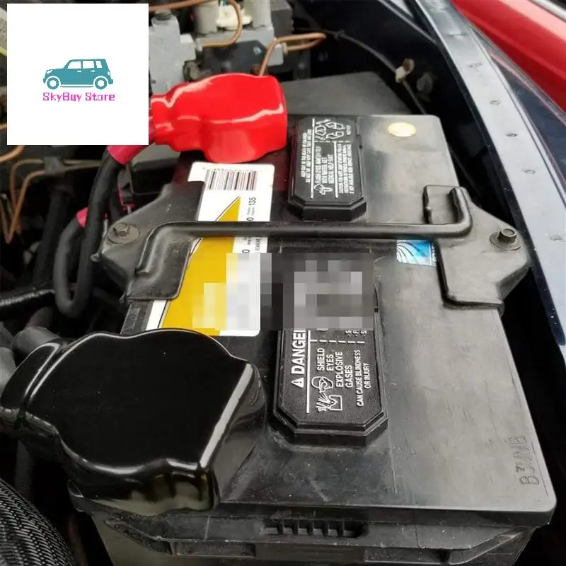 3X Battery Terminals(Heavy Duty) Battery Terminal Negative & Positive With Plastic Cover Made Of Lead Alloy Kit