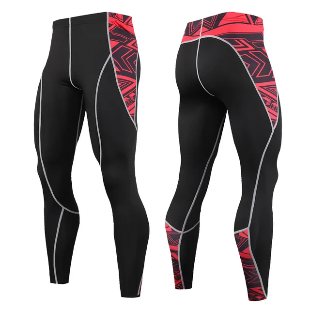 Running Compression Pants Tights Men Sports Leggings Fitness Sportswear Long Trousers Gym Training Pants Skinny Leggins Hombre C6