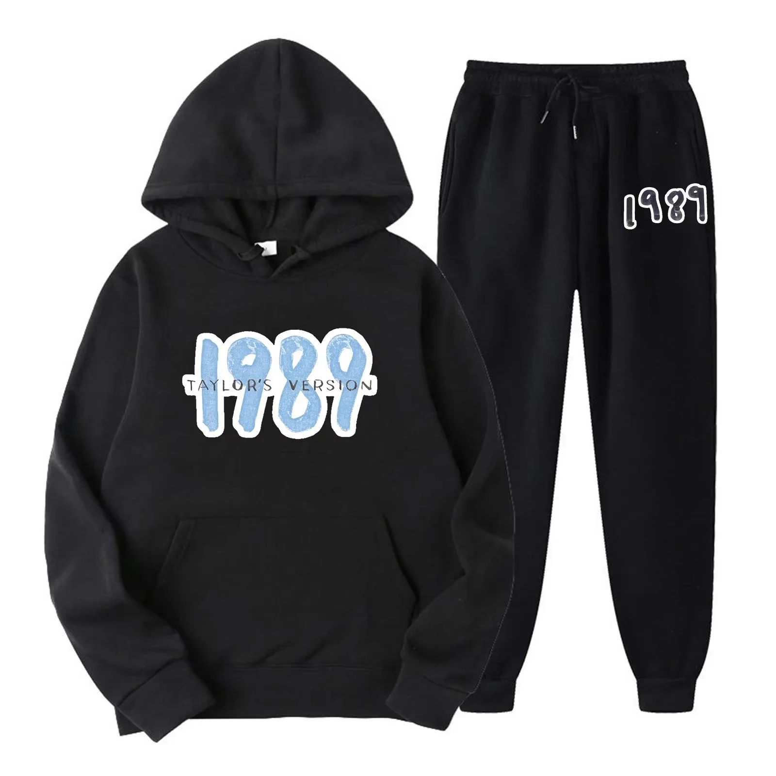 Taylor The Eras Tour Men Sweatshirt Hoodie+Sweatpants Midnight Album Swift Print Tracksuit Sportswear Men's Clothing 2 Piece Set 6