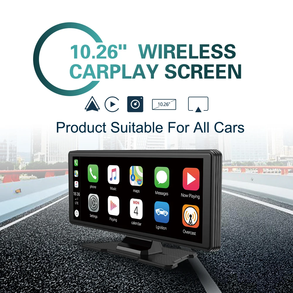 10.26" Wireless CarPlay Radio 2