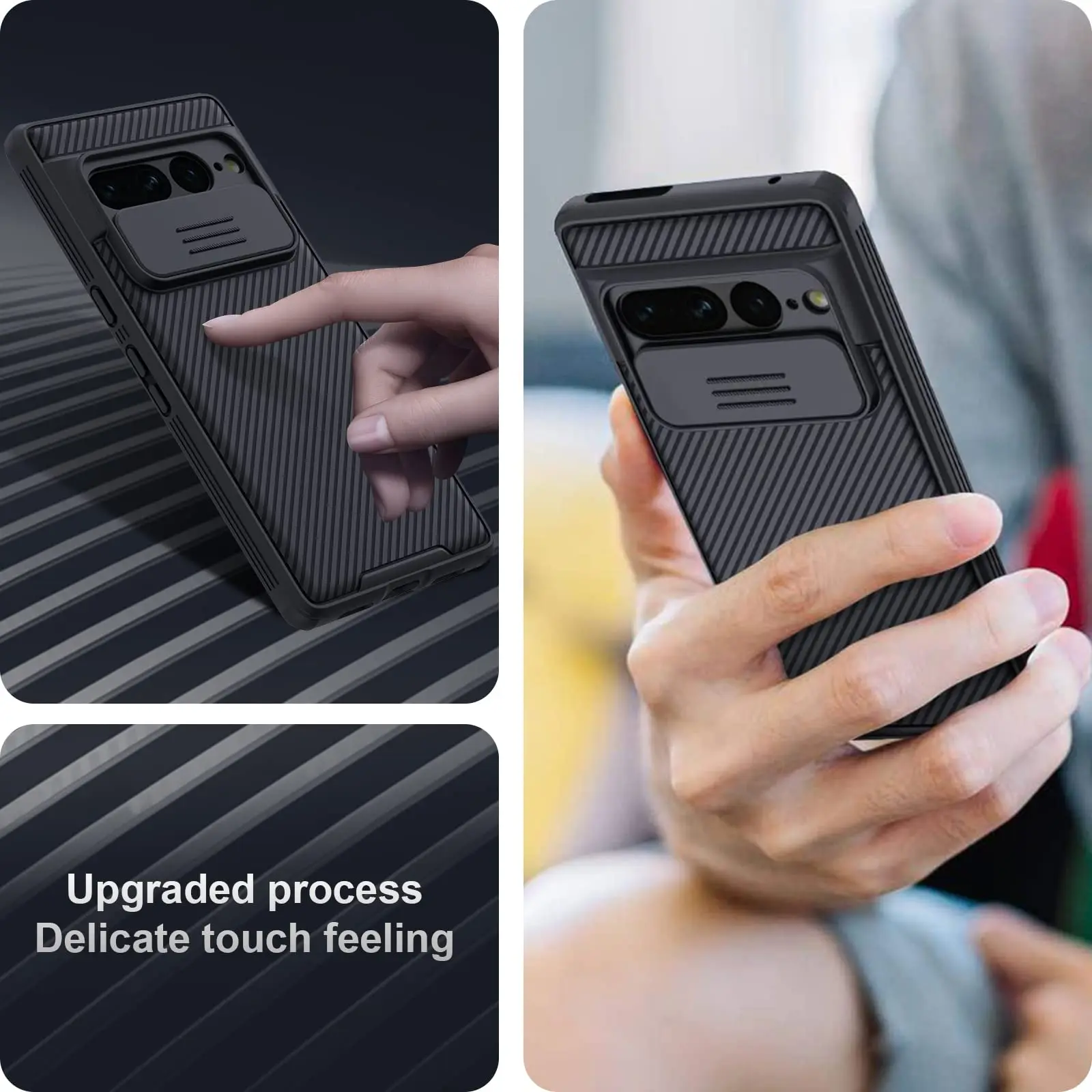 Nillkin Case For Google Pixel 8 Pro 7 7A 7 6A Pro Camera Slim Rugged Phone Thin Shockproof Cover