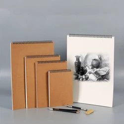 Livre de croquis à feuilles mobiles, livre de peinture aquarelle, papier Gouache, carnet de croquis pour étudiant, carnet de croquis pour dessin 