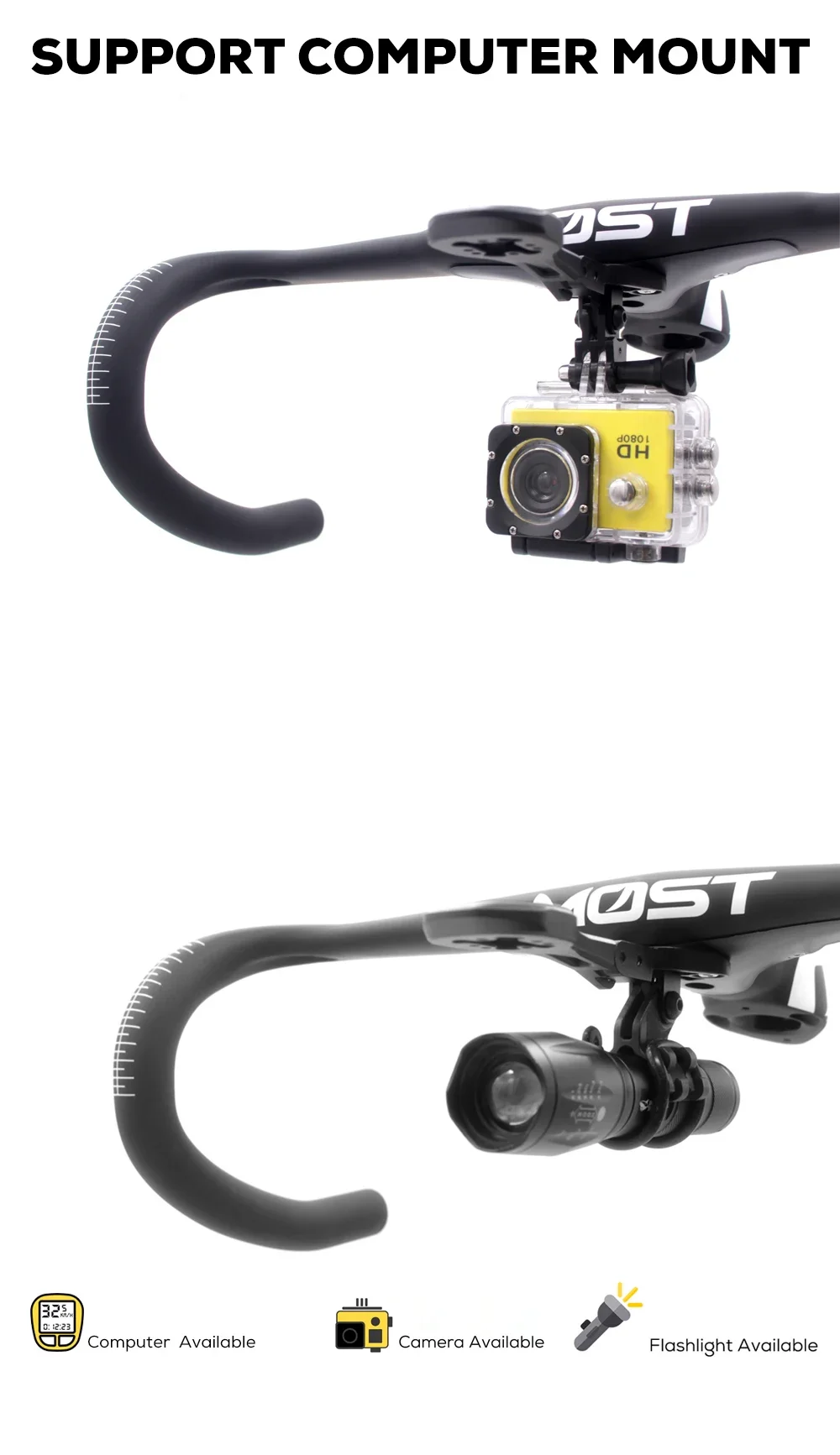 Für Pinarello F12 Dogma F MEIST Ultra Talon Lenker Computer Halterung Gopro Combo Halterung für Garmin Wahoo Bryton Gopro IGPSPORT – Detail 7