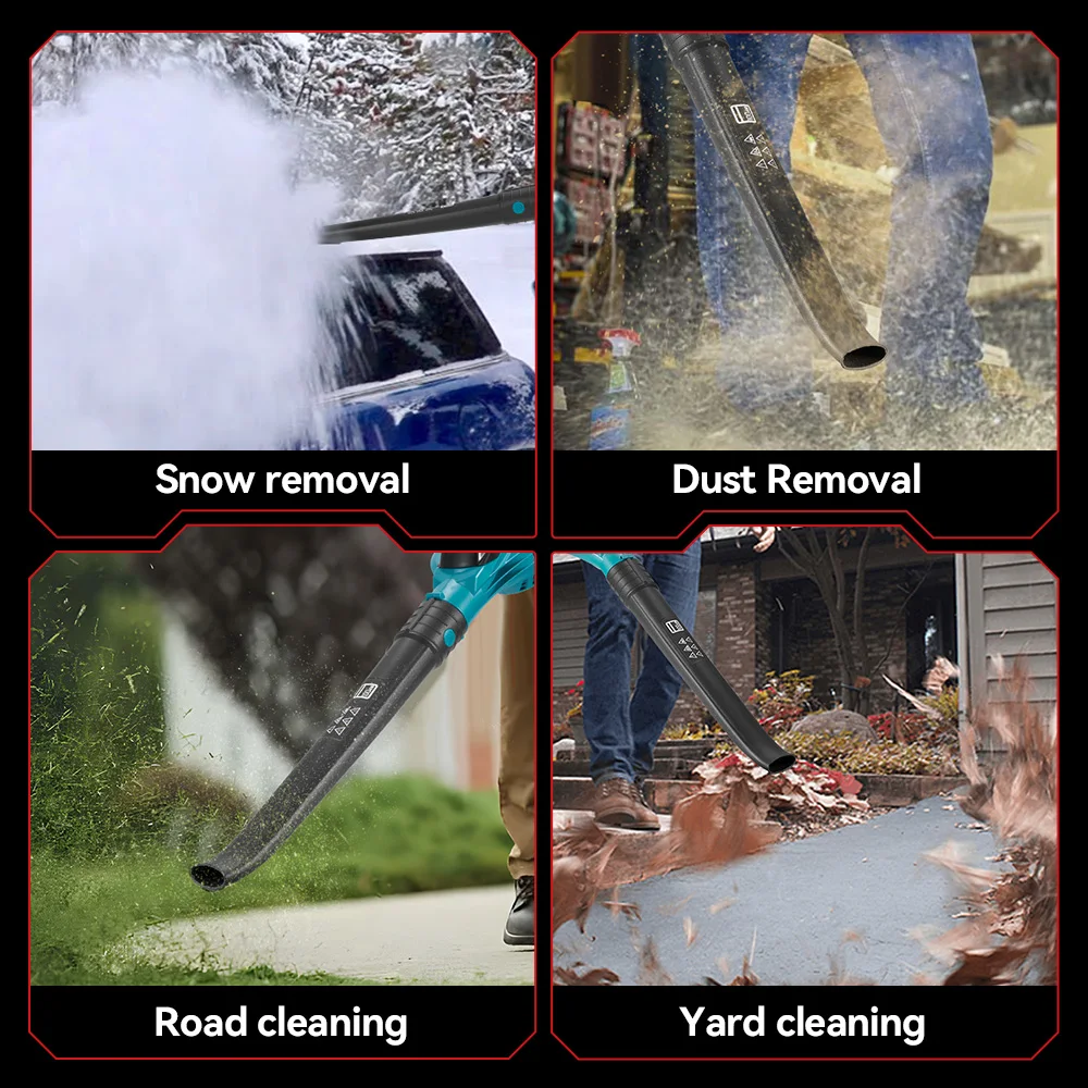 5Gears 5500W Brushless Cordless Air and Snow Leaf Blower Cleaner