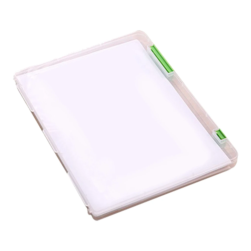 PracticalA4TransparentFileStorageBoxClearPlasticDocumentCases