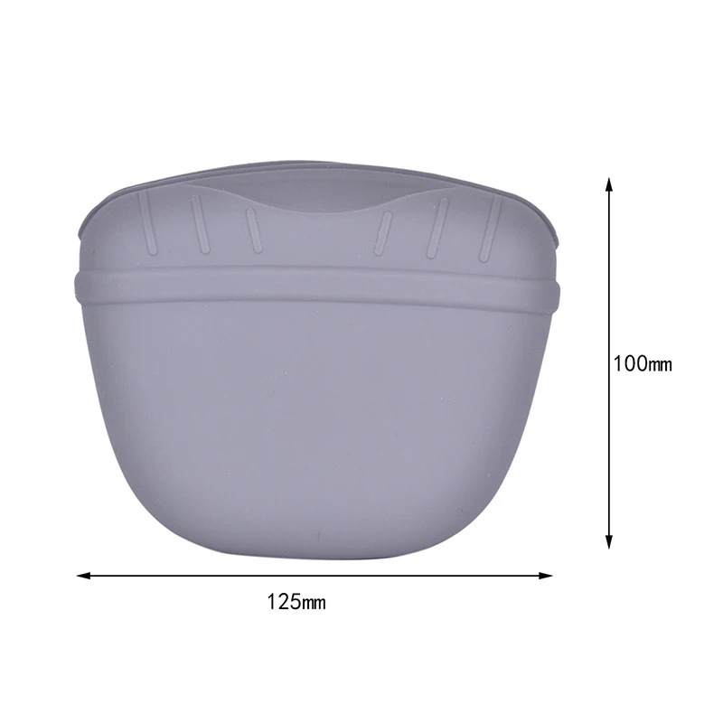Dog Training Bag Silicone Snack Bag Outdoor Pet Waist Portable Food Treat Bait Feed Puppy Pet Articles dog treat bag dog training supplies