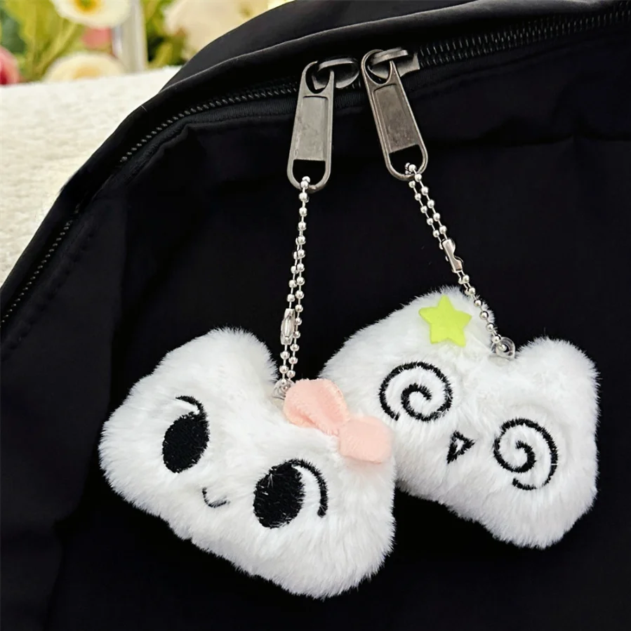 Cute Plush Cat Doll Pendant Girl Heart Backpack Pendant Keychain Doll Jewelry