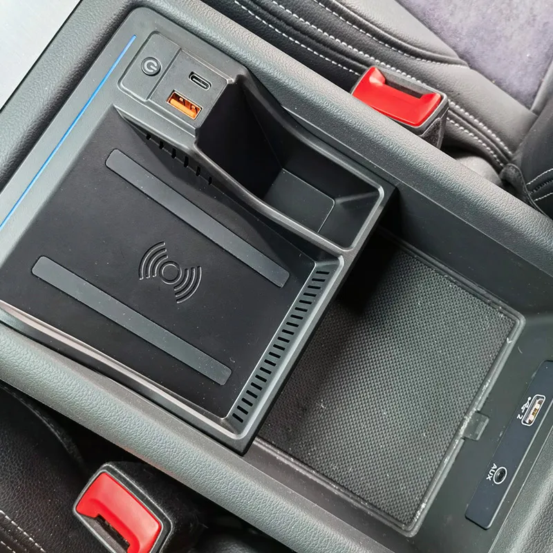 Audi A5 Q7 Wireless Charging For Audi A4 B9 RS4 A5 RS5 Accessories