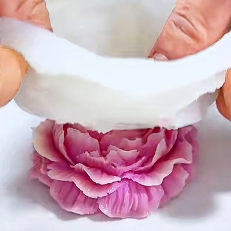 3D Jasmine Rose Flower Silicone Mold DIY Chocolate Cake Decor Pudding Desserts Pastry Baking Tool Soap Fondant Baking Mould