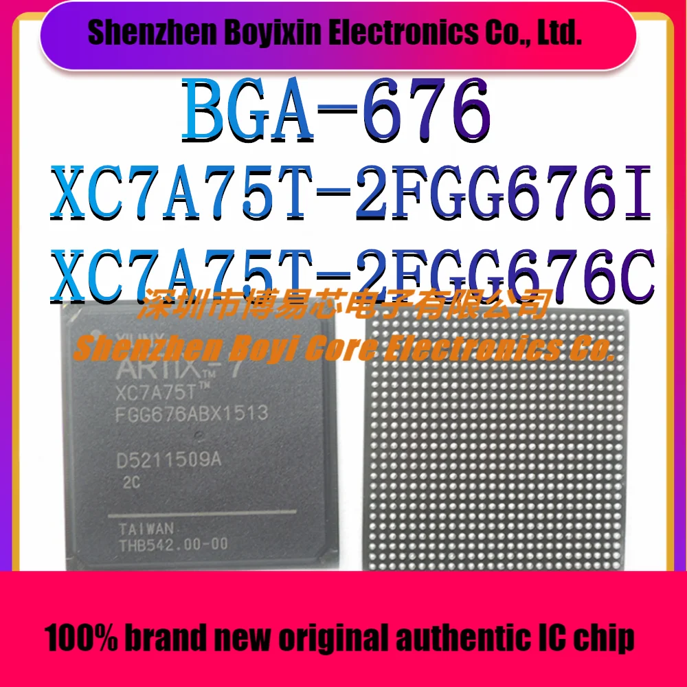 

XC7A75T-2FGG676I XC7A75T-2FGG67 6C посылка: BGA-676 программируемое логическое устройство (CPLD/FPGA) IC Chip