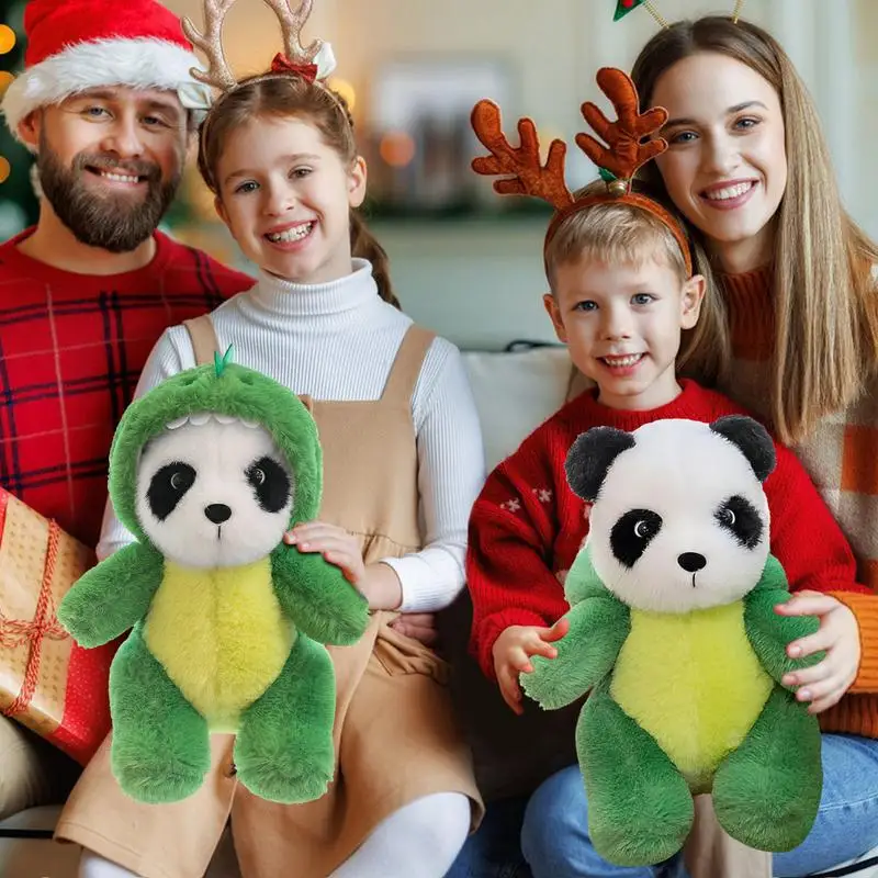 

Милые плюшевые игрушки панды, Мультяшные обнимающиеся плюшевые куклы, портативные динозавры, панды, игрушки, гибкие игрушки-животные для обнимания, сопровождают расслабление