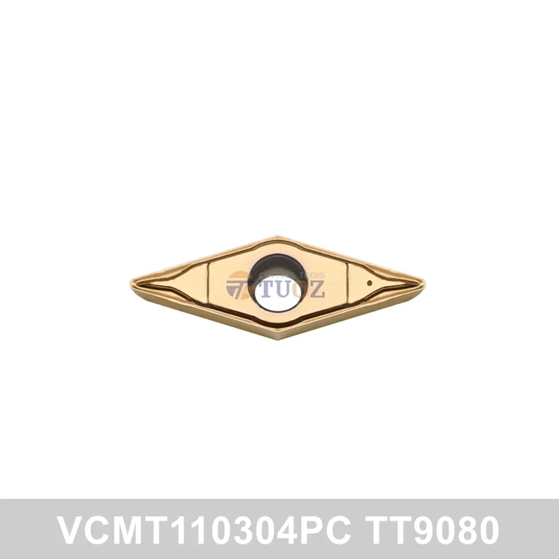 100% Original VCMT110304PC TT9080 Carbide Inserts VCMT 110304 -PC CNC Turning Tools Lathe Cutter