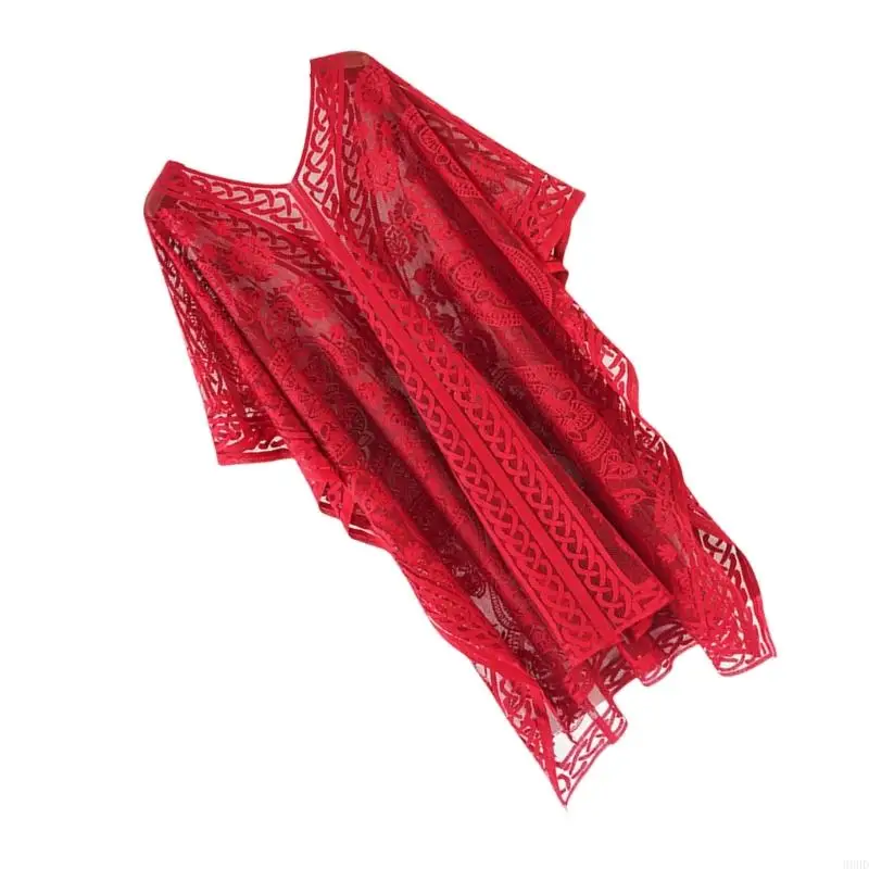 Aufzeigen durch bloße Badeanzug Coverup für Frauen lässig losen Badeanzug Coverup 69HD – Detail 5