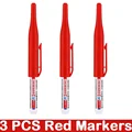 3 PCS Red Markers