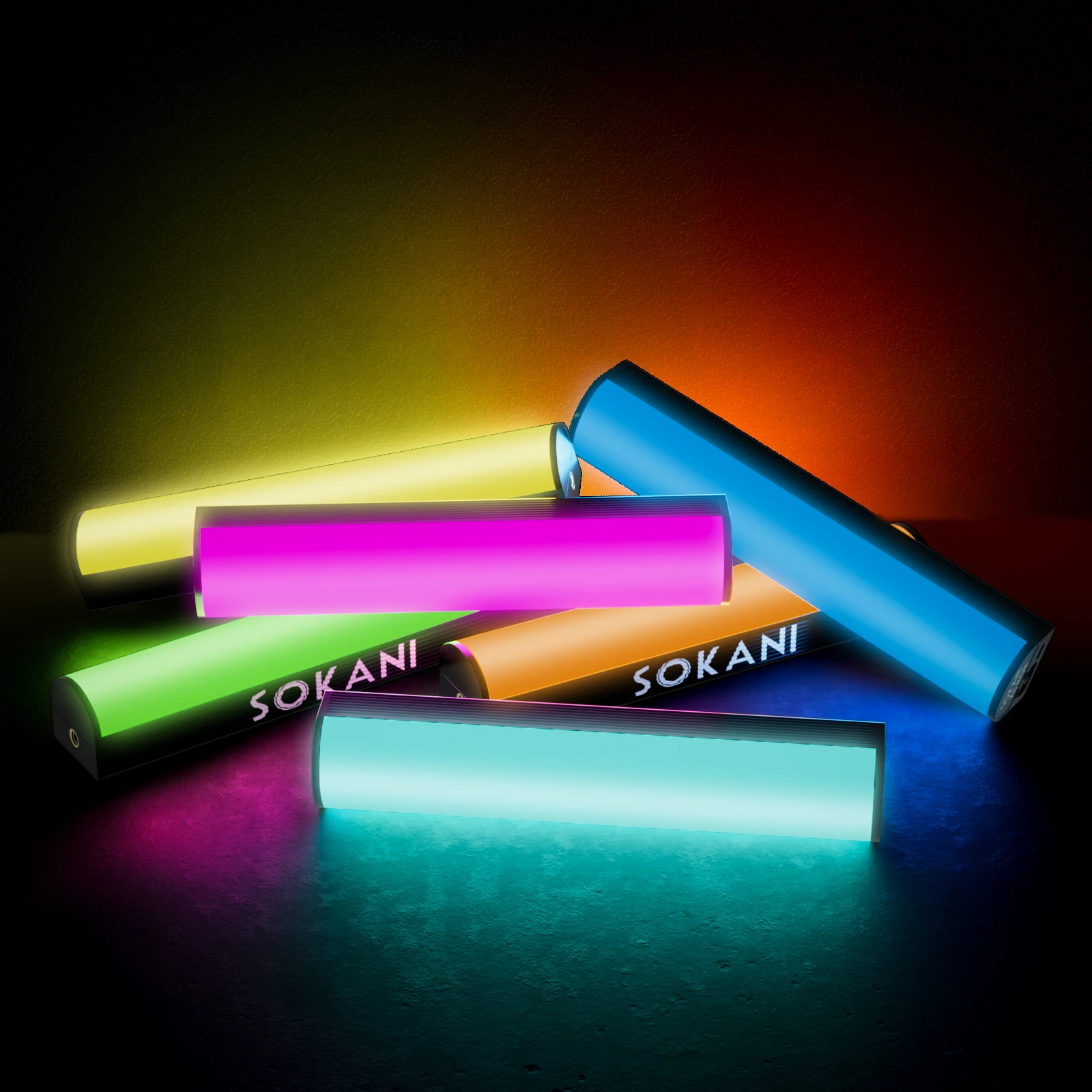 Sokani X8 RGB LED 비디오 라이트 핸드헬드 튜브 지팡이 스틱, CTT 사진 조명 앱 제어, 6C Pavotube LUXCEO P200, X8