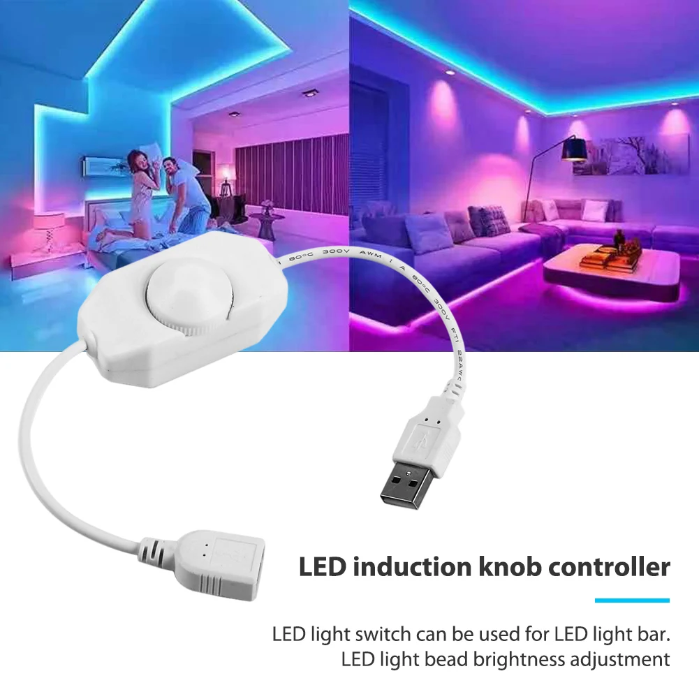 DC 5V Stepless USB   LED Ʈ    Dimmer ġ 1 ä   Ʈѷ