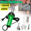 1600W Plastic Welding Gun AC 220V Hot Air Blower Heat Torch Welder Nozzle Rolling Plastic Welding Machine Used For PP PVC Bumper 1
