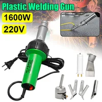 1600W Plastic Welding Gun AC 220V Hot Air Blower Heat Torch Welder Nozzle Rolling Plastic Welding Machine Used For PP PVC Bumper 1