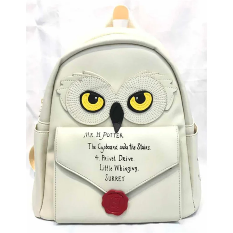 Owl Purse for Girls - White