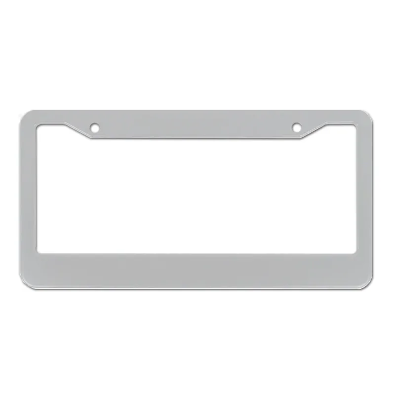 License Plate Frame Us Standard Multi-specification Thick Aluminum Alloy Suitable General Purpose Models