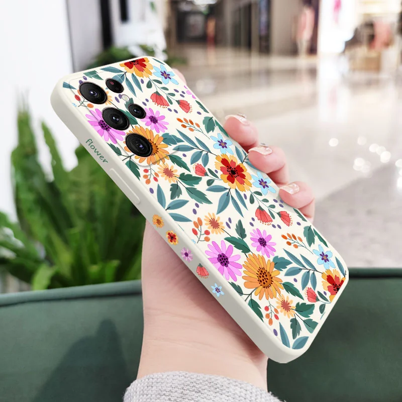 Vibrant Floral Phone Case Cover