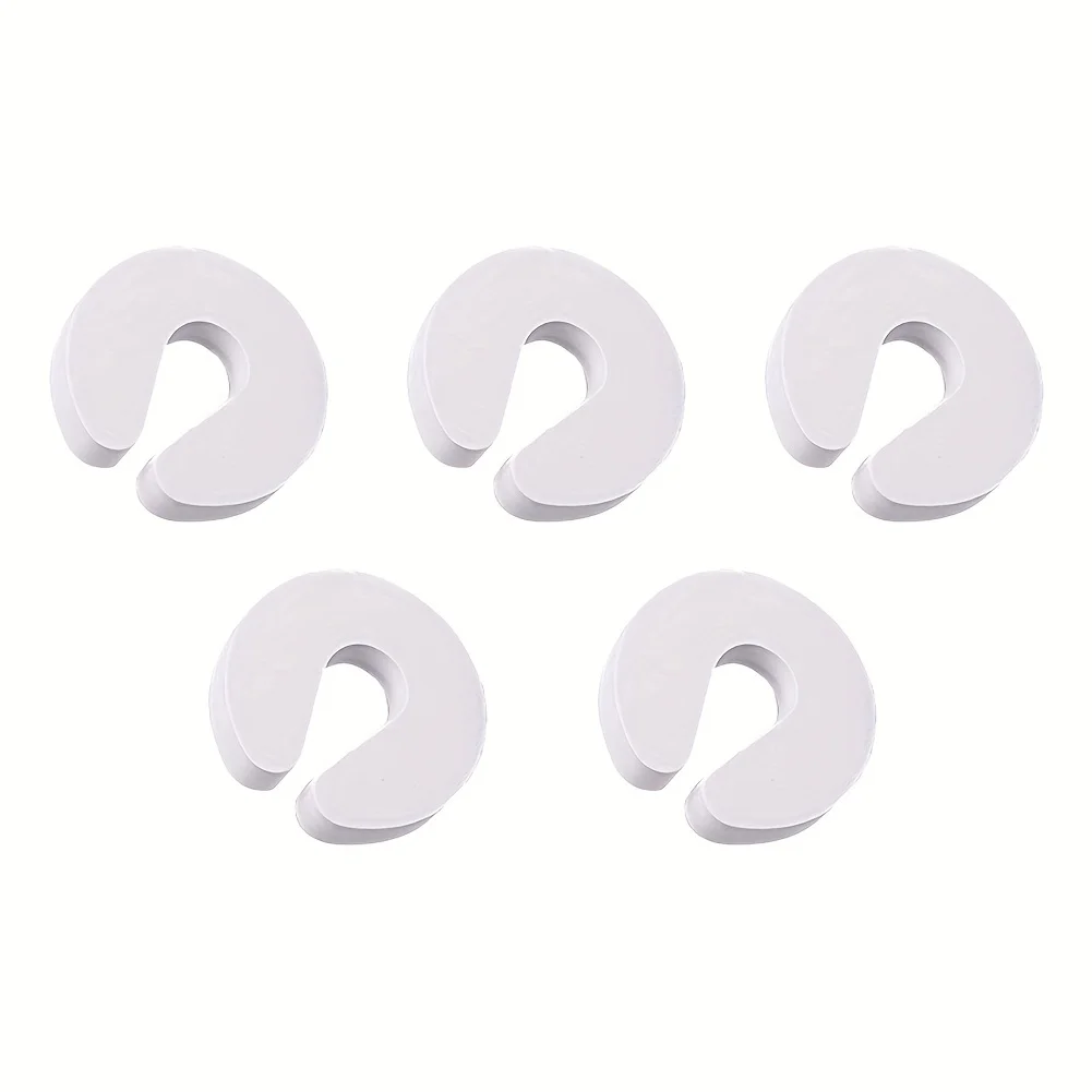 Foam Door Stopper Finger Protection Device 5-piece With door anti collision protector