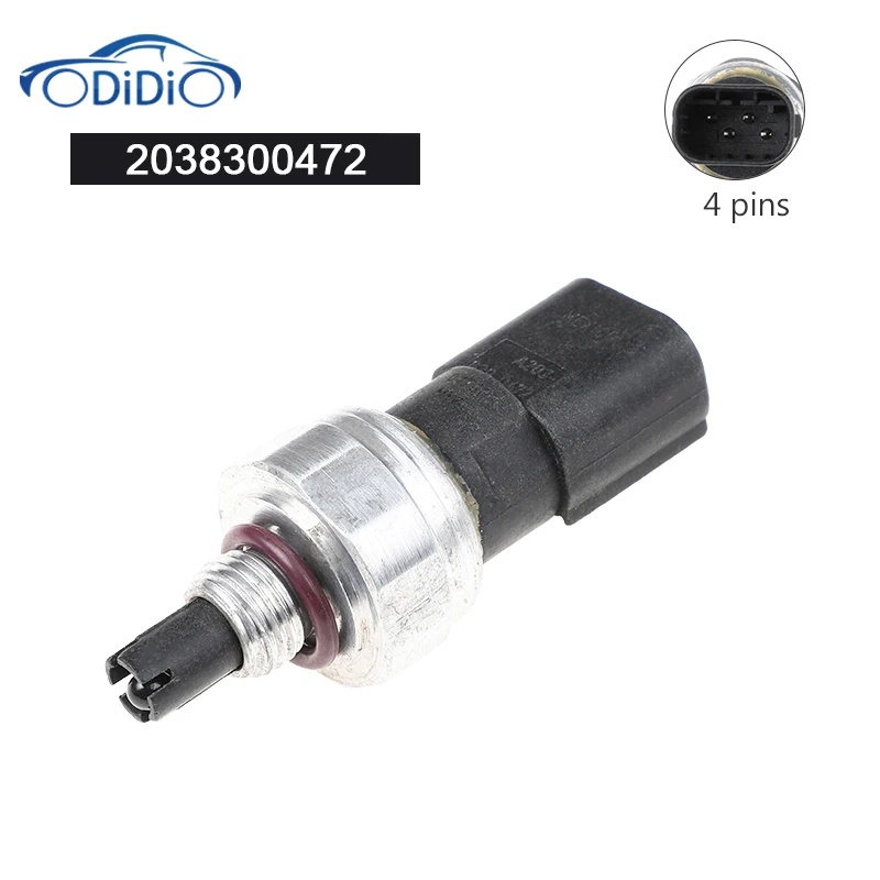 

4 контакта 2038300472 датчик давления кондиционера для Mercedes Benz E W211 C W203 CLK C209 G W463