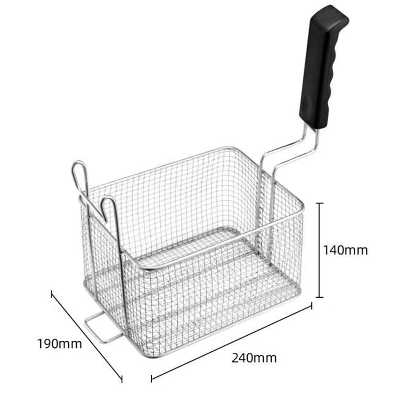 Automatic Lift-up Fryer Capacity 8L Electric Power 2.8KW Commerical Efficient Fryer Timer 30 min