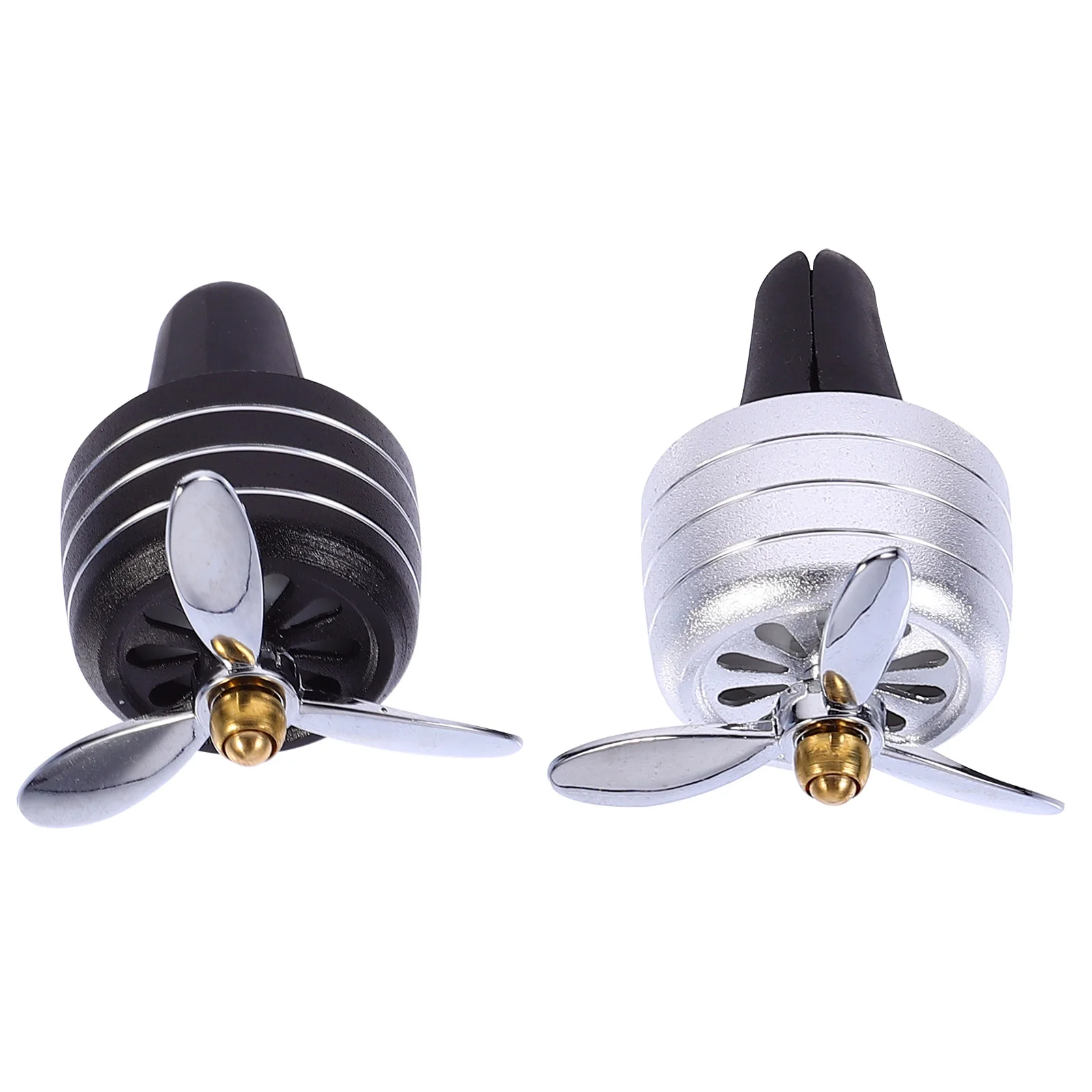 

2 Pcs Scented Tea Aromatherapy Clip Essential Oil Diffusers Air Vent Decoration Plastic Car