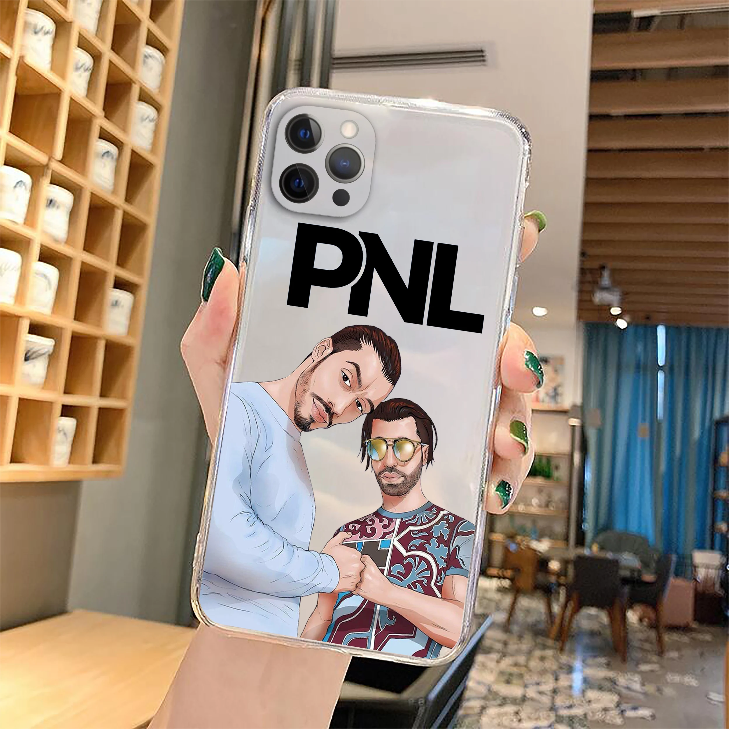 Sleek PNL QLF Rapper Singer Silicone Phone Case