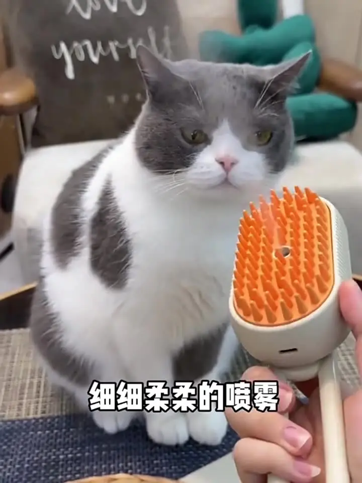 Spazzola Curry Gomma Per Cani E Gatti - Massaggiante Per Pelo Corto Blu - Foto 8