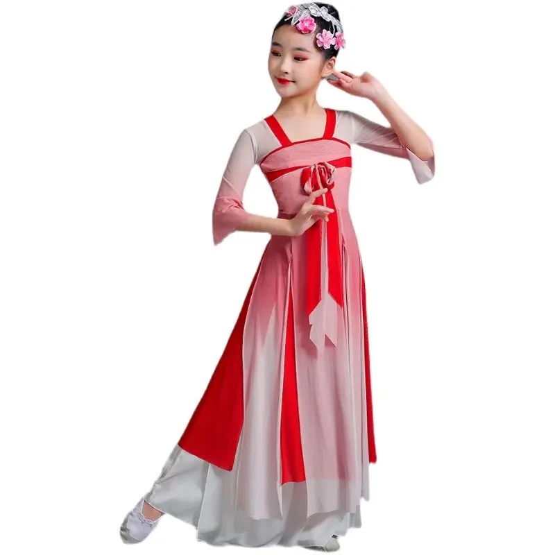

Children's Classical Chinese Folk Dance Costumes Hanfu Festival Clothing Hanfu Chino Mujer Costume Gogo