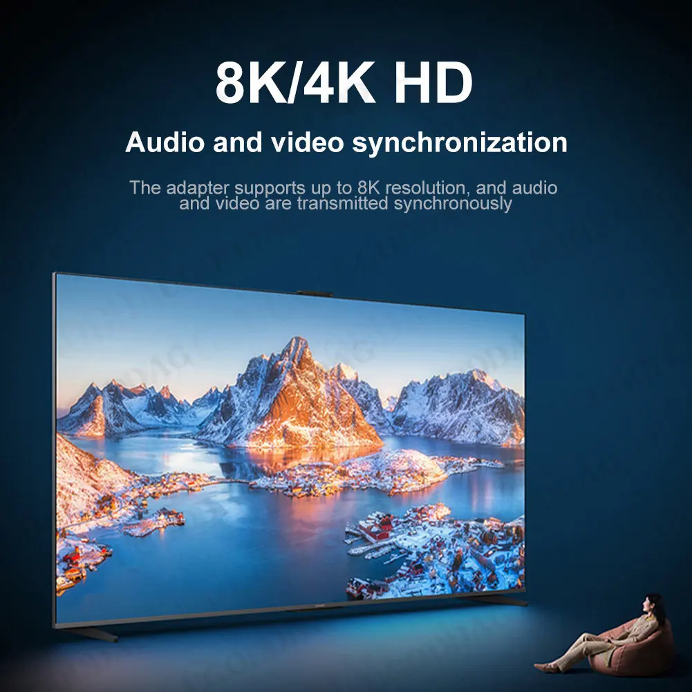 금속 USB 3.2 C타입 어댑터, OTG 20Gbps 고속 충전 데이터 전송 컨버터, 8K 4K 엘보우 컨버터, 휴대폰 맥북 에어용, 100W