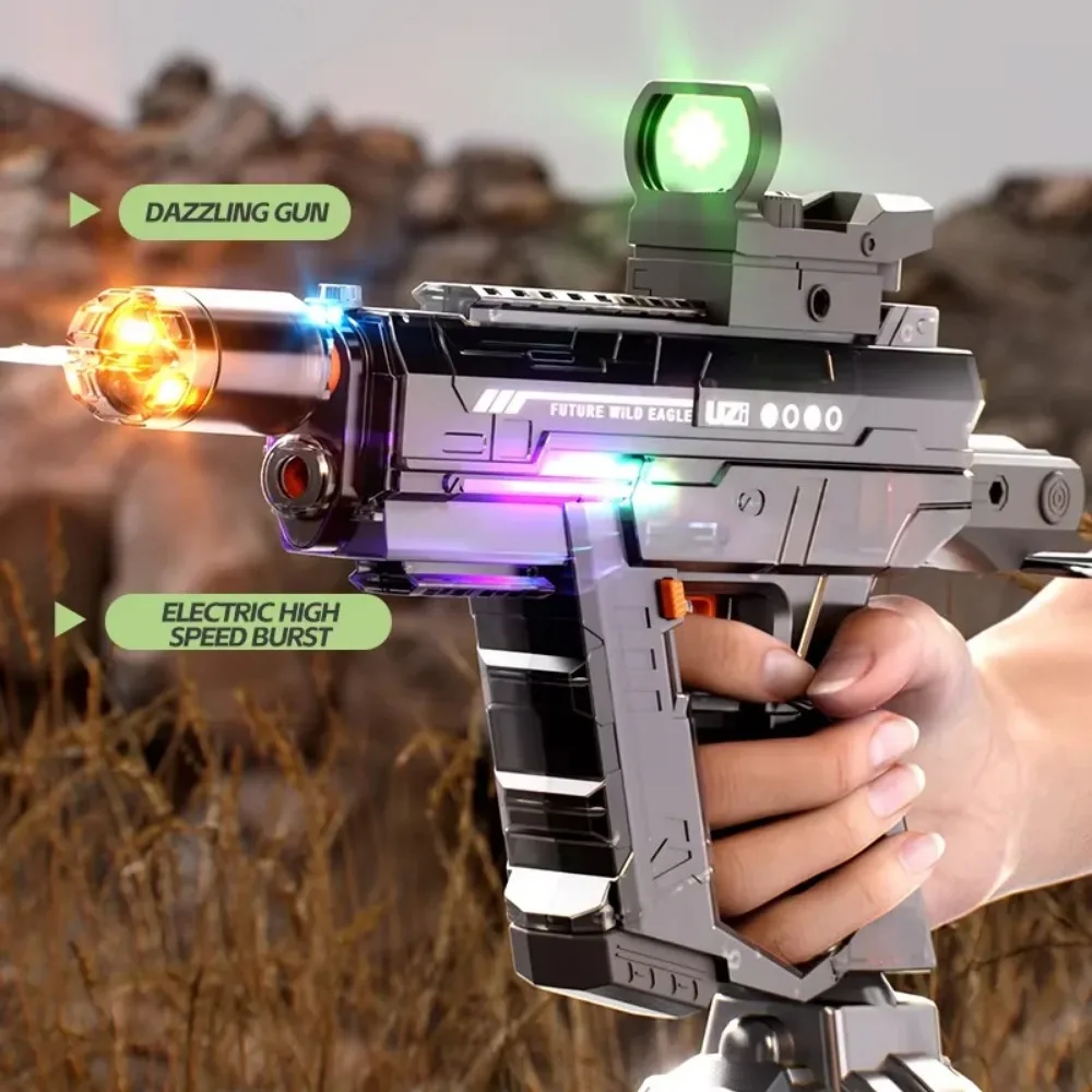 Pistola ad acqua elettrica automatica per giochi spiaggia mare_voghion.com