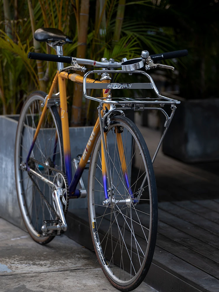 Ardently fixed gear bicycle basket ultra light aluminum alloy bicycle