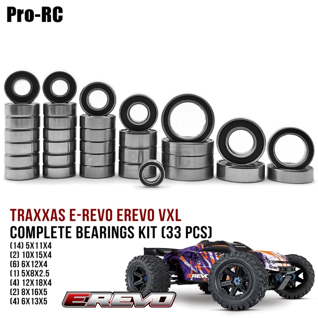 Kit Di Cuscinetti Sigillati Da 26 Pezzi Per Parti Di Aggiornamento Per Auto Cingolate Rc Trx4 110~p173192418