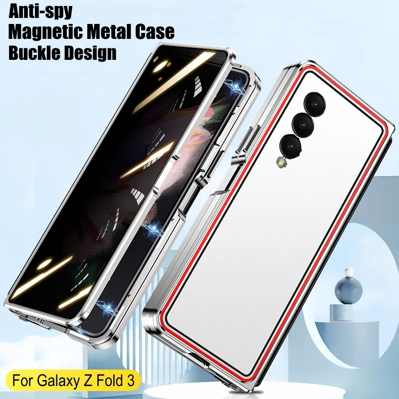 VRS Design Galaxy Z Fold 3 5G Case Terra Guard - Metal Black