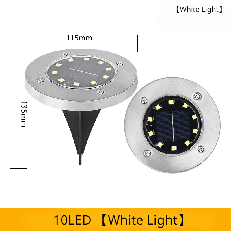 10 LED white light