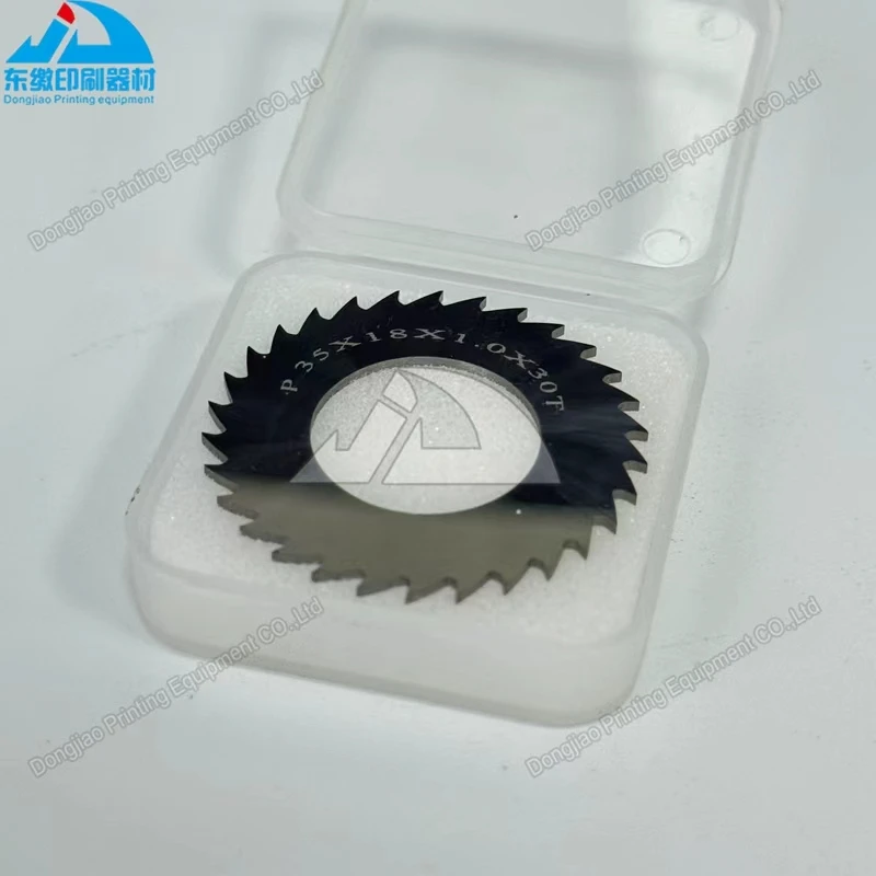30 톱니 그루빙 나이프 35x18x1mm 3050.8950.4 인쇄 기계용 뮬러 마르티니 제본기 밀링 커터 BBA-4-8950