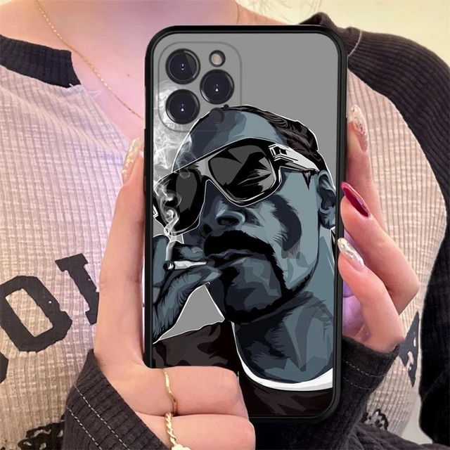 Snoop Dogg Rapper Phone Case Silicone Soft For Iphone 15 14 13 12 11 Pro  Mini XS MAX 8 7 6 Plus X XS XR Cover - AliExpress